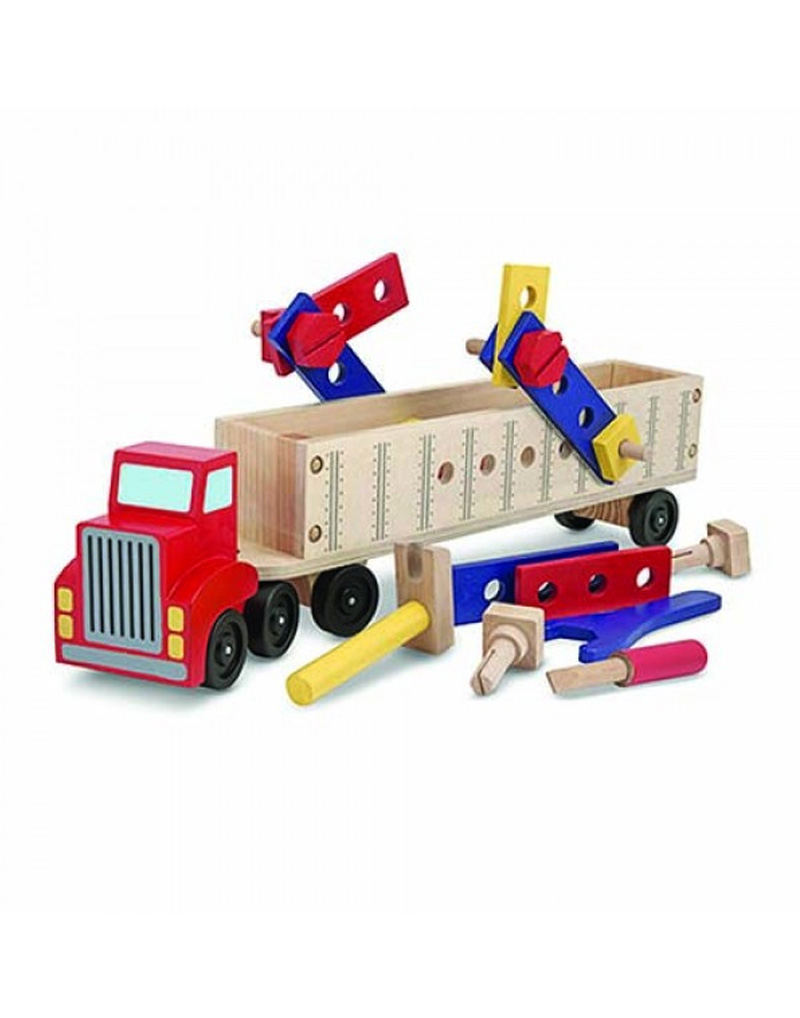 Melissa and doug big rig building set online